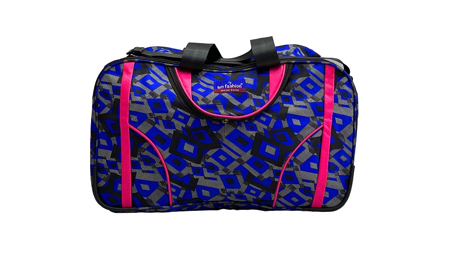 Super Quality Blue Mirror Travel Bag Cabin Blue Black Season